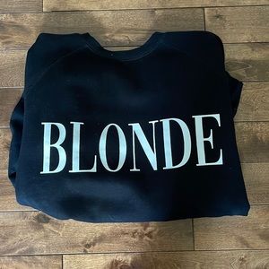 Blonde Crewneck by Brunette The Label